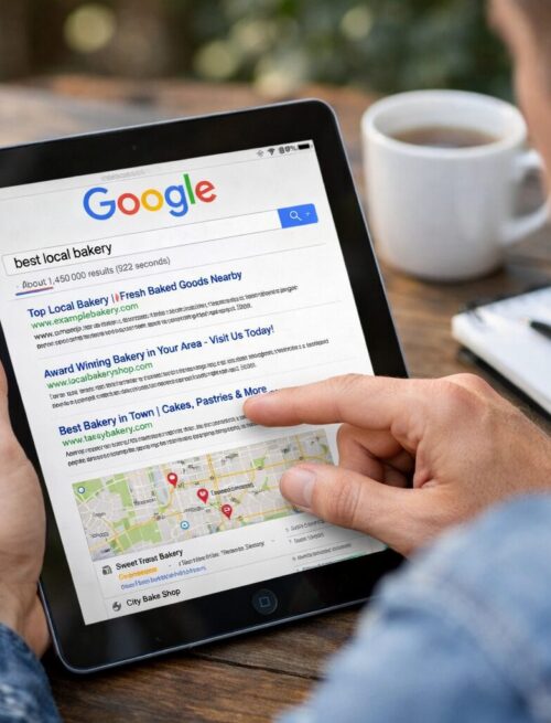 how to get your business on the first page of google