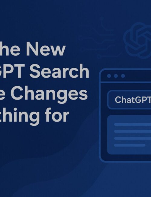 Why the New ChatGPT Search Engine Changes Everything for SEO