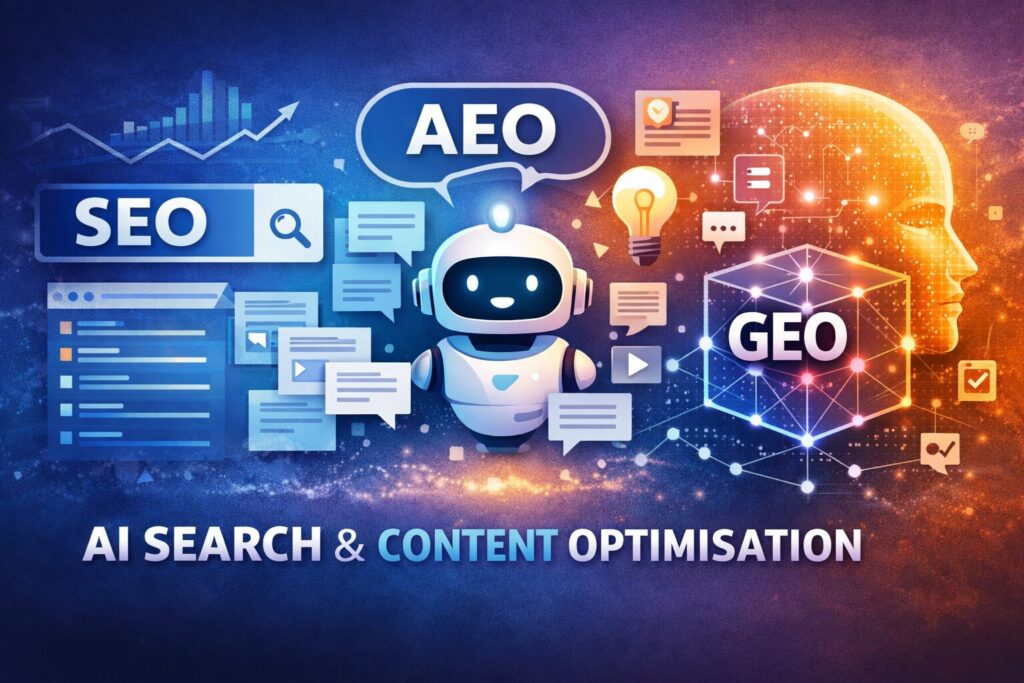 SEO, AEO & GEO: What Actually Matters in the Age of AI Search
