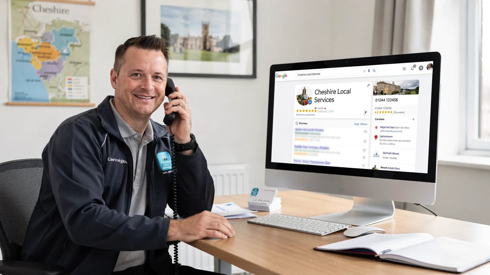 Local SEO Services: How to Get More Calls in Cheshire - Main Image