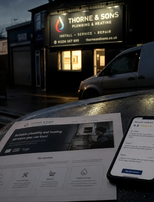 Website, SEO and Social Media: Why Trade Businesses Need All Three - Main Image