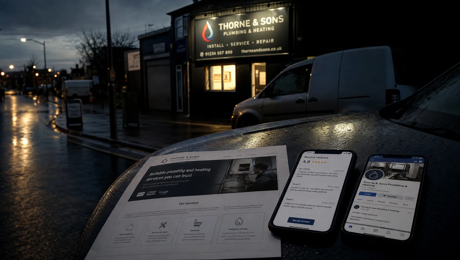 Website, SEO and Social Media: Why Trade Businesses Need All Three - Main Image